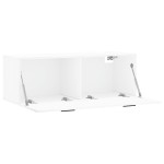 vidaXL Dulap de perete, alb, 100x36,5x35 cm, lemn compozit
