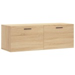 vidaXL Dulap de perete, stejar sonoma, 100x36,5x35 cm, lemn prelucrat vidaXL Dulap de perete, stejar sonoma, 100x36,5x35 cm, lemn prelucrat