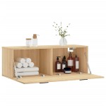 vidaXL Dulap de perete, stejar sonoma, 100x36,5x35 cm, lemn prelucrat vidaXL Dulap de perete, stejar sonoma, 100x36,5x35 cm, lemn prelucrat