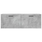vidaXL Dulap de perete, gri beton, 100x36,5x35 cm, lemn prelucrat