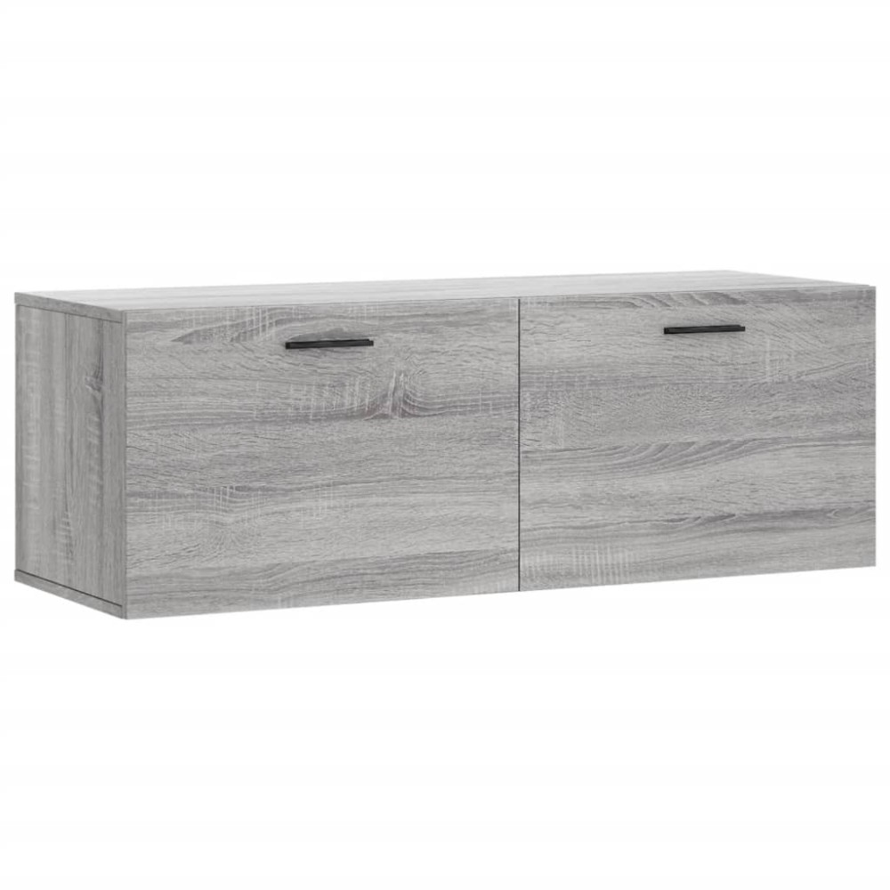 vidaXL Dulap de perete, gri sonoma, 100x36,5x35 cm, lemn prelucrat