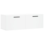 vidaXL Dulap de perete, alb, 100x36,5x35 cm, lemn compozit