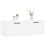 vidaXL Dulap de perete, alb, 100x36,5x35 cm, lemn compozit