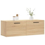 vidaXL Dulap de perete, stejar sonoma, 100x36,5x35 cm, lemn prelucrat vidaXL Dulap de perete, stejar sonoma, 100x36,5x35 cm, lemn prelucrat