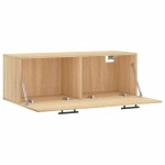 vidaXL Dulap de perete, stejar sonoma, 100x36,5x35 cm, lemn prelucrat vidaXL Dulap de perete, stejar sonoma, 100x36,5x35 cm, lemn prelucrat