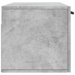 vidaXL Dulap de perete, gri beton, 100x36,5x35 cm, lemn prelucrat