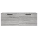 vidaXL Dulap de perete, gri sonoma, 100x36,5x35 cm, lemn prelucrat vidaXL Dulap de perete, gri sonoma, 100x36,5x35 cm, lemn prelucrat