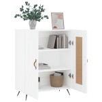 vidaXL Servantă, alb, 69,5x34x90 cm, lemn compozit vidaXL Servantă, alb, 69,5x34x90 cm, lemn compozit