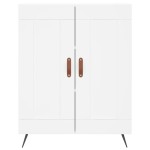 vidaXL Servantă, alb, 69,5x34x90 cm, lemn compozit vidaXL Servantă, alb, 69,5x34x90 cm, lemn compozit