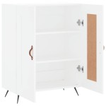 vidaXL Servantă, alb, 69,5x34x90 cm, lemn compozit vidaXL Servantă, alb, 69,5x34x90 cm, lemn compozit