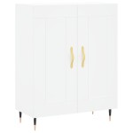 vidaXL Servantă, alb, 69,5x34x90 cm, lemn compozit vidaXL Servantă, alb, 69,5x34x90 cm, lemn compozit