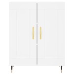 vidaXL Servantă, alb, 69,5x34x90 cm, lemn compozit vidaXL Servantă, alb, 69,5x34x90 cm, lemn compozit