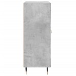 vidaXL Servantă, gri beton, 69,5x34x90 cm, lemn compozit vidaXL Servantă, gri beton, 69,5x34x90 cm, lemn compozit