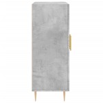 vidaXL Servantă, gri beton, 69,5x34x90 cm, lemn compozit vidaXL Servantă, gri beton, 69,5x34x90 cm, lemn compozit