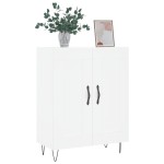 vidaXL Servantă, alb, 69,5x34x90 cm, lemn compozit vidaXL Servantă, alb, 69,5x34x90 cm, lemn compozit