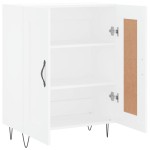 vidaXL Servantă, alb, 69,5x34x90 cm, lemn compozit vidaXL Servantă, alb, 69,5x34x90 cm, lemn compozit