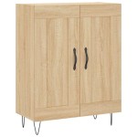 vidaXL Servantă, stejar sonoma, 69,5x34x90 cm, lemn compozit vidaXL Servantă, stejar sonoma, 69,5x34x90 cm, lemn compozit