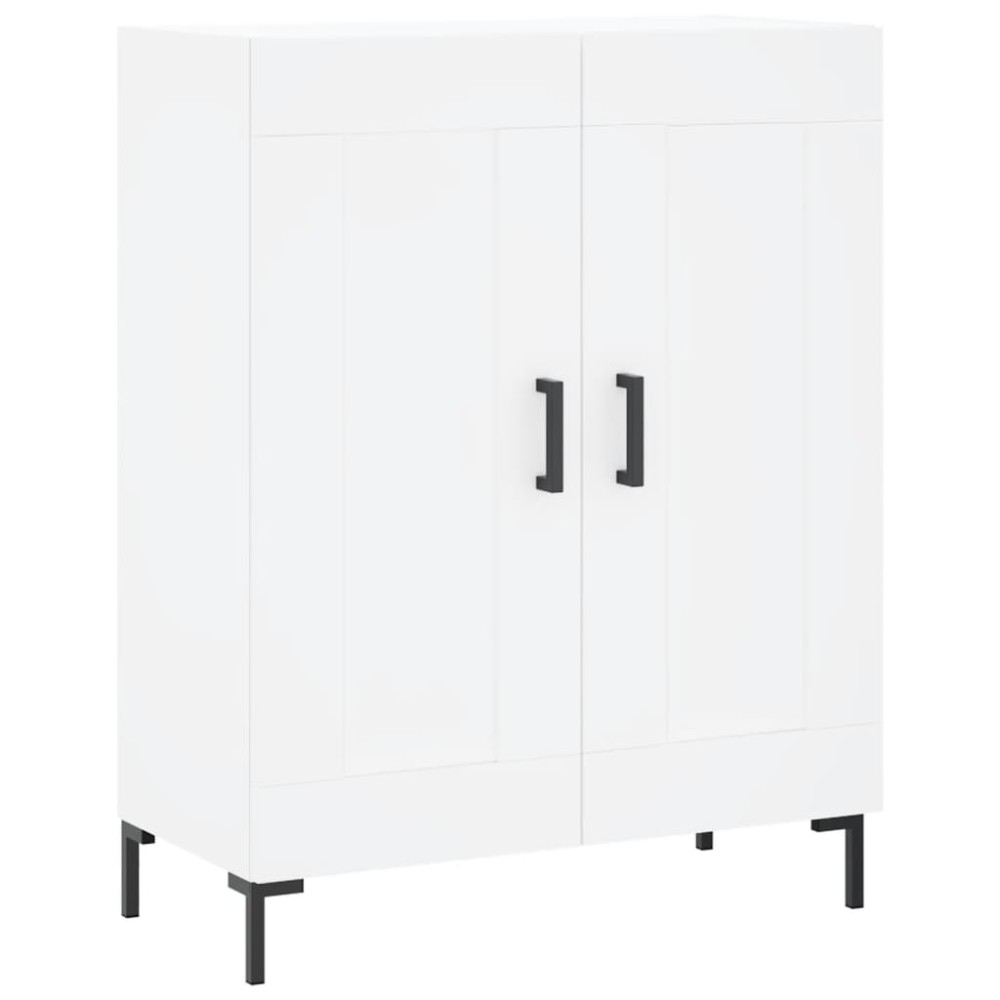 vidaXL Servantă, alb, 69,5x34x90 cm, lemn compozit