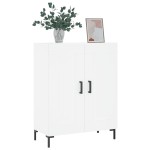 vidaXL Servantă, alb, 69,5x34x90 cm, lemn compozit