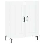 vidaXL Servantă, alb extralucios, 69,5x34x90 cm, lemn compozit vidaXL Servantă, alb extralucios, 69,5x34x90 cm, lemn compozit
