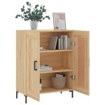 vidaXL Servantă, stejar sonoma, 69,5x34x90 cm, lemn compozit