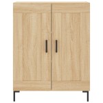 vidaXL Servantă, stejar sonoma, 69,5x34x90 cm, lemn compozit