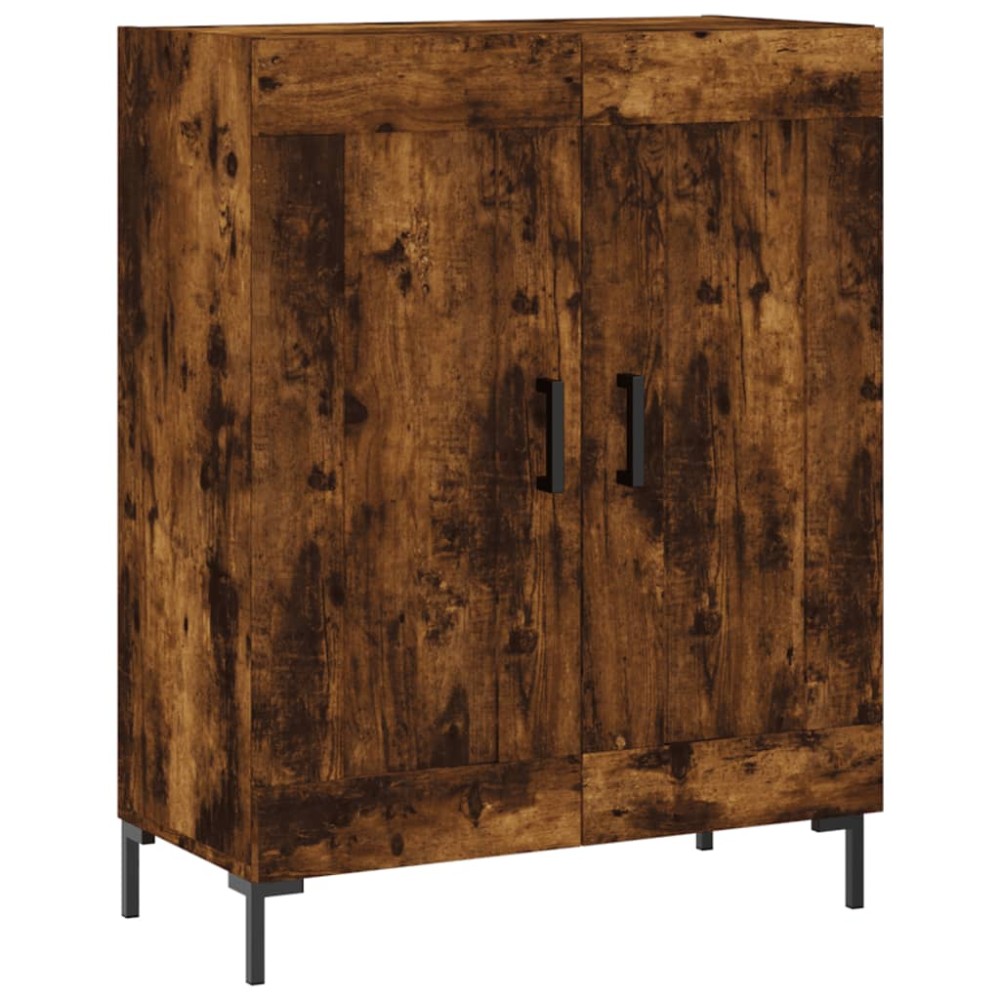 vidaXL Servantă, stejar fumuriu, 69,5x34x90 cm, lemn compozit