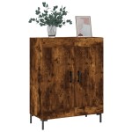 vidaXL Servantă, stejar fumuriu, 69,5x34x90 cm, lemn compozit