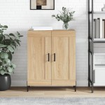 vidaXL Servantă, stejar sonoma, 69,5x34x90 cm, lemn compozit vidaXL Servantă, stejar sonoma, 69,5x34x90 cm, lemn compozit