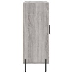 vidaXL Servantă, gri sonoma, 69,5x34x90 cm, lemn compozit vidaXL Servantă, gri sonoma, 69,5x34x90 cm, lemn compozit