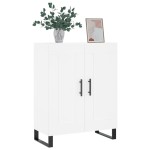 vidaXL Servantă, alb, 69,5x34x90 cm, lemn compozit