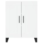 vidaXL Servantă, alb, 69,5x34x90 cm, lemn compozit