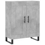 vidaXL Servantă, gri beton, 69,5x34x90 cm, lemn compozit vidaXL Servantă, gri beton, 69,5x34x90 cm, lemn compozit