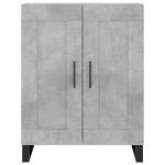 vidaXL Servantă, gri beton, 69,5x34x90 cm, lemn compozit vidaXL Servantă, gri beton, 69,5x34x90 cm, lemn compozit