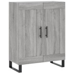 vidaXL Servantă, gri sonoma, 69,5x34x90 cm, lemn compozit vidaXL Servantă, gri sonoma, 69,5x34x90 cm, lemn compozit