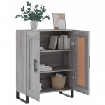 vidaXL Servantă, gri sonoma, 69,5x34x90 cm, lemn compozit vidaXL Servantă, gri sonoma, 69,5x34x90 cm, lemn compozit