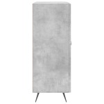 vidaXL Servantă, gri beton, 69,5x34x90 cm, lemn compozit vidaXL Servantă, gri beton, 69,5x34x90 cm, lemn compozit