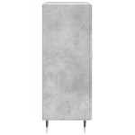 vidaXL Servantă, gri beton, 69,5x34x90 cm, lemn compozit vidaXL Servantă, gri beton, 69,5x34x90 cm, lemn compozit