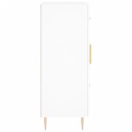 vidaXL Servantă, alb, 69,5x34x90 cm, lemn compozit vidaXL Servantă, alb, 69,5x34x90 cm, lemn compozit