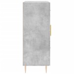 vidaXL Servantă, gri beton, 69,5x34x90 cm, lemn compozit vidaXL Servantă, gri beton, 69,5x34x90 cm, lemn compozit