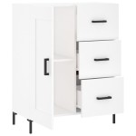 vidaXL Servantă, alb, 69,5x34x90 cm, lemn compozit vidaXL Servantă, alb, 69,5x34x90 cm, lemn compozit