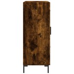 vidaXL Servantă, stejar fumuriu, 69,5x34x90 cm, lemn compozit