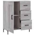 vidaXL Servantă, gri sonoma, 69,5x34x90 cm, lemn compozit