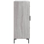 vidaXL Servantă, gri sonoma, 69,5x34x90 cm, lemn compozit