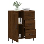 vidaXL Servantă, stejar maro, 69,5x34x90 cm, lemn prelucrat