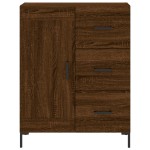 vidaXL Servantă, stejar maro, 69,5x34x90 cm, lemn prelucrat