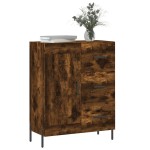 vidaXL Servantă, stejar fumuriu, 69,5x34x90 cm, lemn compozit vidaXL Servantă, stejar fumuriu, 69,5x34x90 cm, lemn compozit