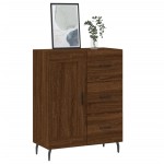 vidaXL Servantă, stejar maro, 69,5x34x90 cm, lemn prelucrat