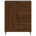 vidaXL Servantă, stejar maro, 69,5x34x90 cm, lemn prelucrat
