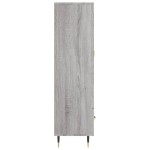 vidaXL Dulap gri Sonoma 69,5x31x115 cm, lemn prelucrat vidaXL Dulap gri Sonoma 69,5x31x115 cm, lemn prelucrat